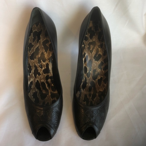 Black Peep Toe Heel (EUR 39.5) - Picture 3 of 4